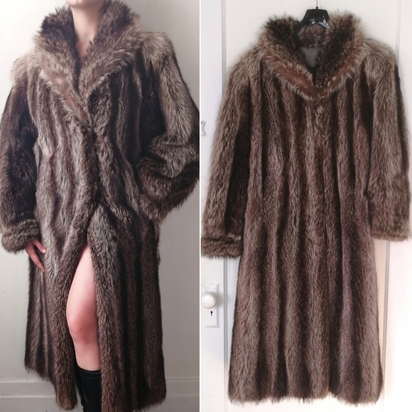 Vintage Fur Coat - Picture 3 of 11